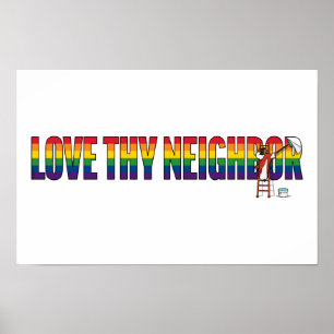 Poster Ame o Seu Prósimo