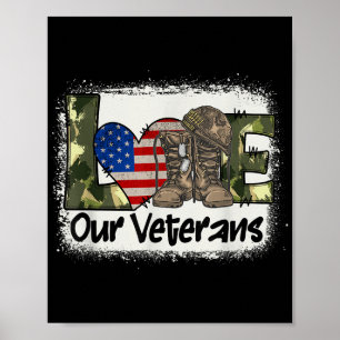 Poster Ame Os Nossos Veteranos, Militares Veteranos, Home