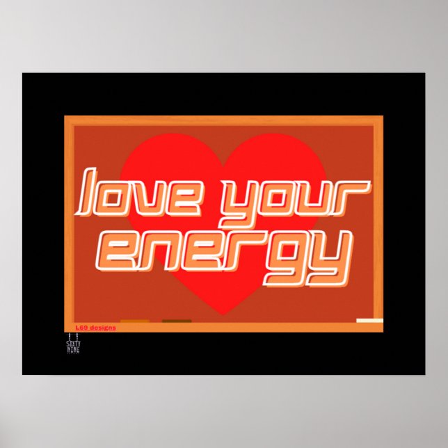 poster "AME SUA ENERGIA" (Frente)
