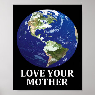 Poster Ame sua Mãe Terra - Dia da Terra 50º Anniversar