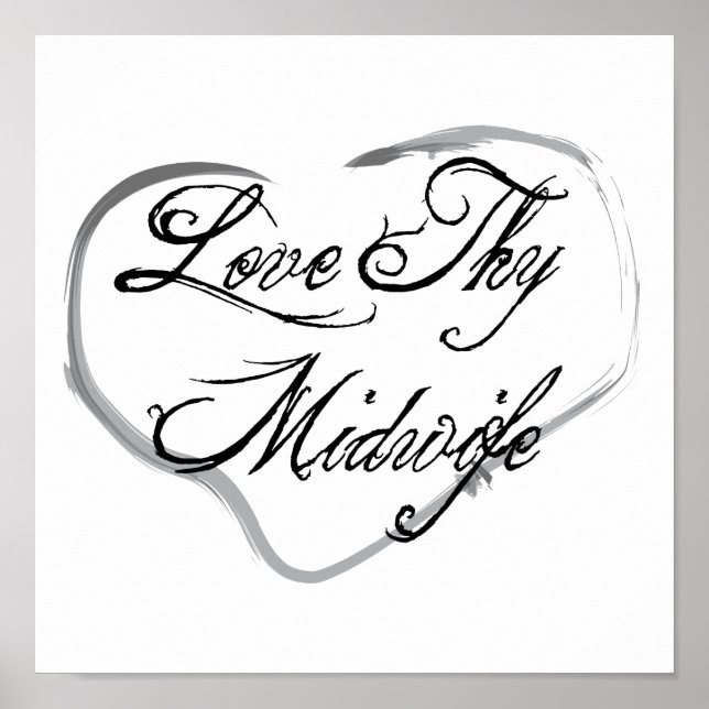 Poster Ame Sua Parteira (Frente)