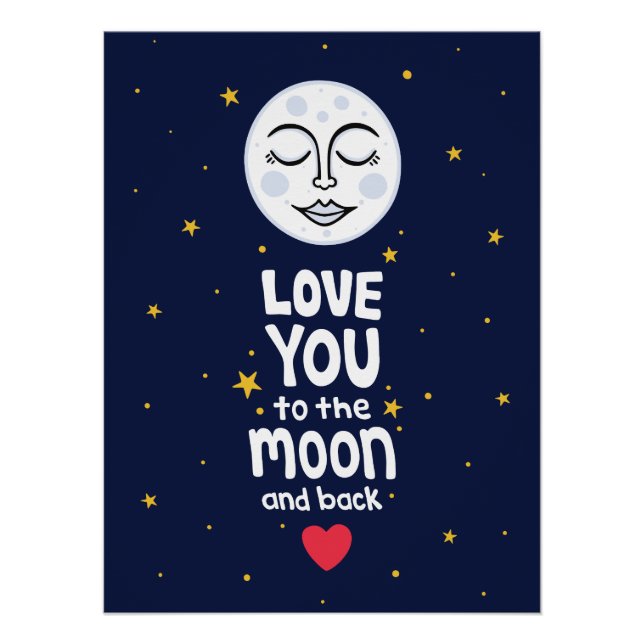 Pôster Ame-te à Lua e Volta (Frente)