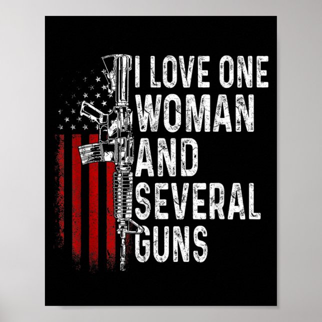 Poster Ame Uma Mulher e Várias Armas Marido Engraçado (Frente)