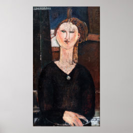 Poster Amedeo Modigliani - Antonia