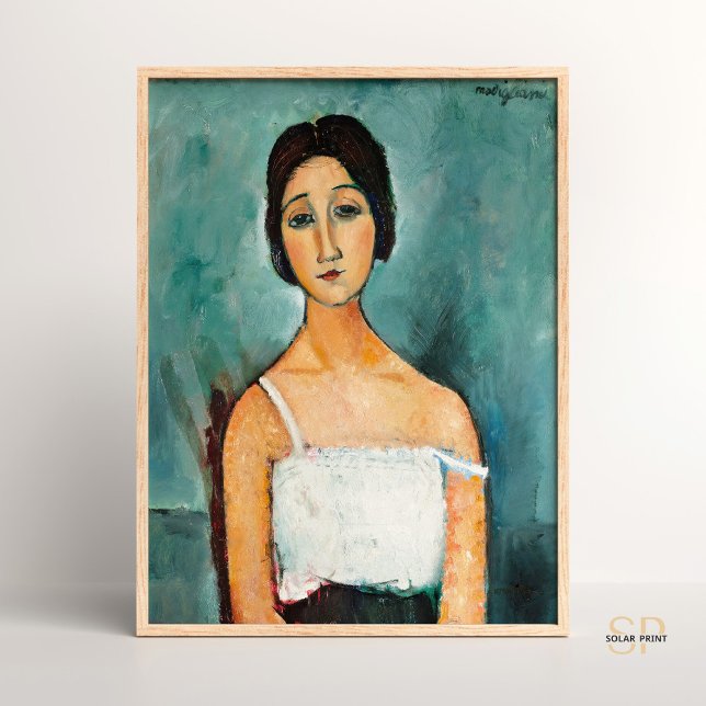 Poster Amedeo Modigliani Christina Vintage Retrato Paint (Criador carregado)
