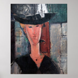 Poster Amedeo Modigliani - Madame Pompadour
