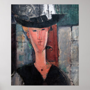 Poster Amedeo Modigliani - Madame Pompadour
