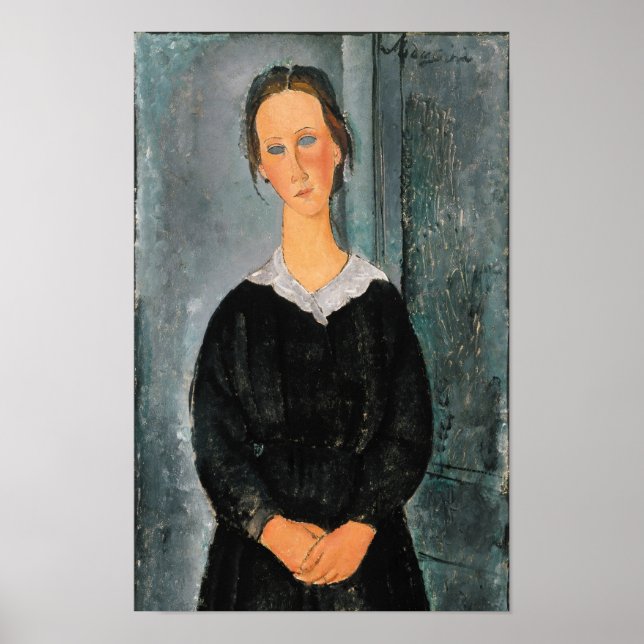 Poster Amedeo Modigliani - Servant Girl (Frente)
