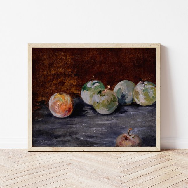 Poster Ameixas | Édouard Manet (Criador carregado)