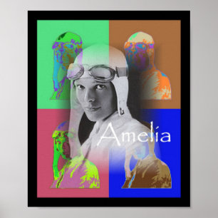 Poster Amelia Earhart