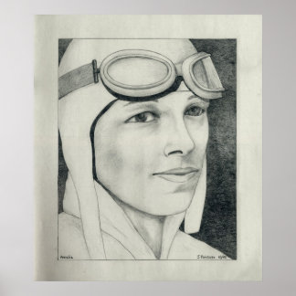 Pôster Amelia Earhart