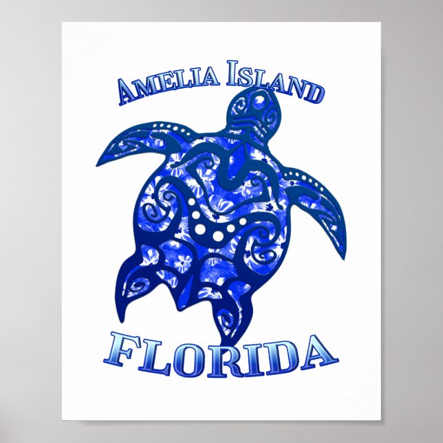 Poster Amelia Florida Vacation (Frente)