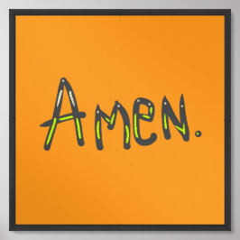 Poster Amen, Seja Assim