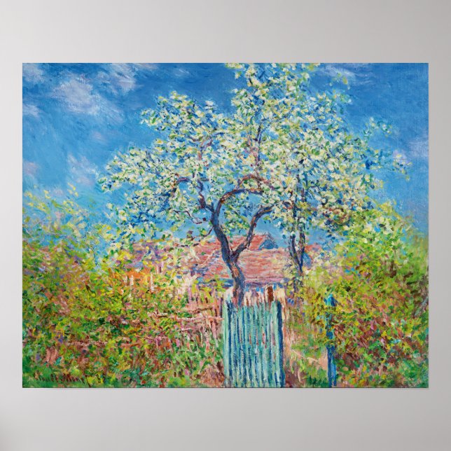 Poster Amendoeira em flor, Monet (Frente)
