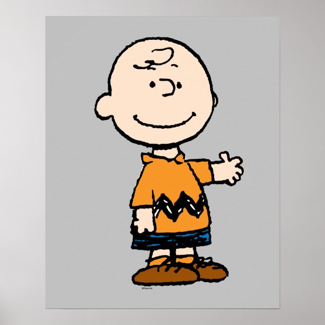 Poster Amendoins | Charlie Brown (Frente)