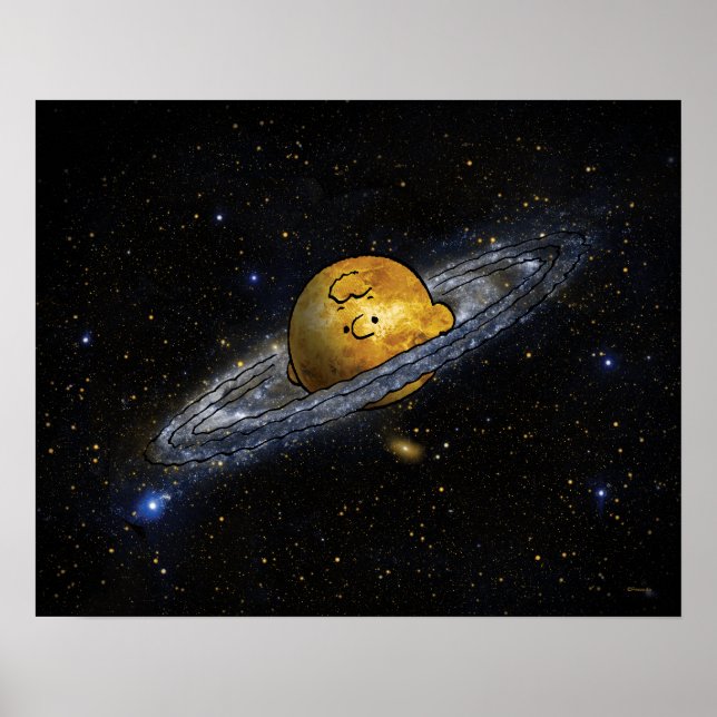 Poster Amendoins | Charlie Brown Spaced Out (Frente)