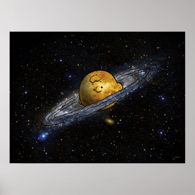 Poster Amendoins | Charlie Brown Spaced Out (Frente)