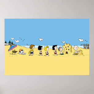 Poster Amendoins Dia na Praia