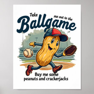 Poster Amendoins Engraçados Me Levam Para O Jogo De Byll