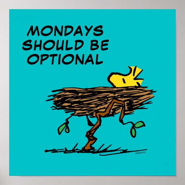 Poster Amendoins | Estopa de madeira (Frente)