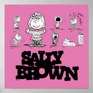 Poster Amendoins Sally Brown
