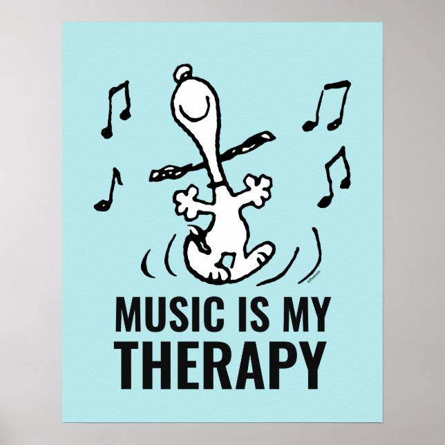 Poster Amendoins | Snoopy Dancing (Frente)