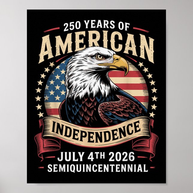 Poster America 250th Anniversary Celebration 250 Years Am (Frente)
