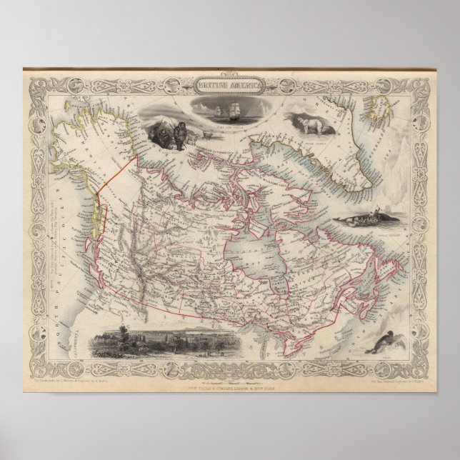 Pôster América Britânica (Frente)