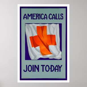 Pôster America Calls - Join Today (US00053)