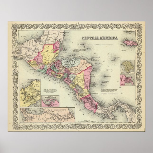 Pôster América Central 5 (Frente)