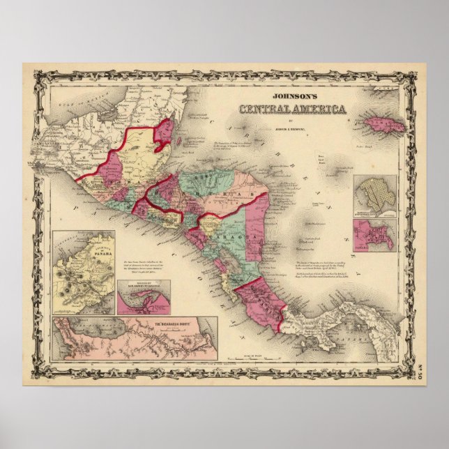 Pôster América Central 6 (Frente)