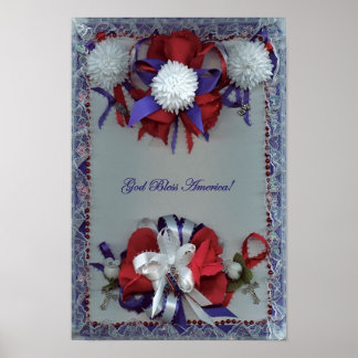 Pôster América deus abençoe