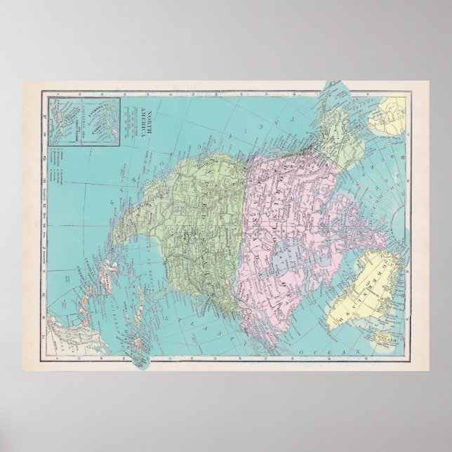 Poster América do Norte (Frente)