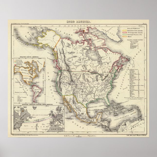 Poster América do Norte 48 (Frente)