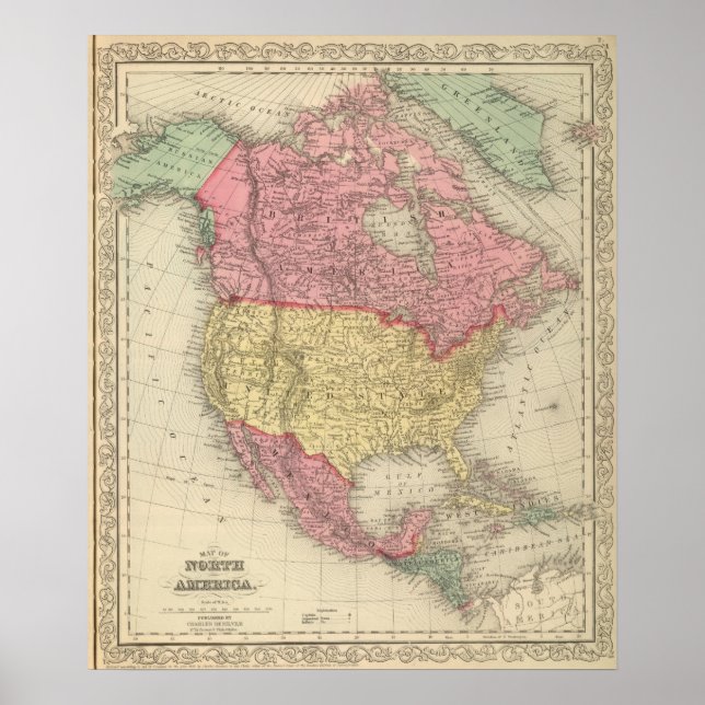 Poster América do Norte 8 (Frente)