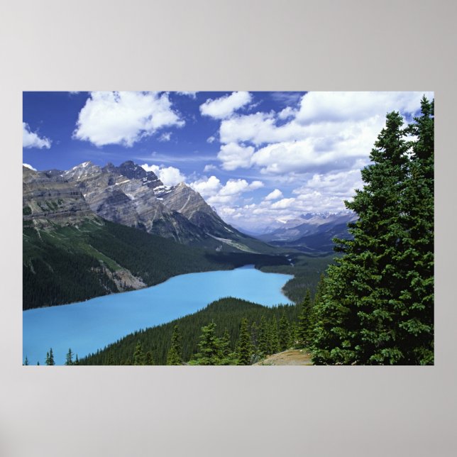 Pôster América do Norte, Canadá, Alberta, Jasper 6 (Frente)