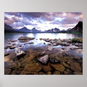 Poster América do Norte, Canadá, Alberta, Jasper Nacion