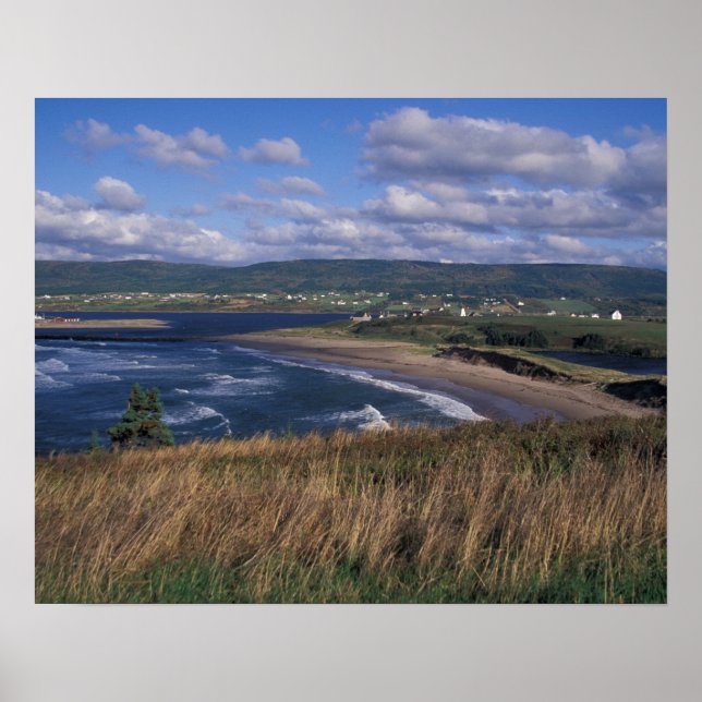 Poster América do Norte, Canadá, Nova Escócia, Cape Breto (Frente)
