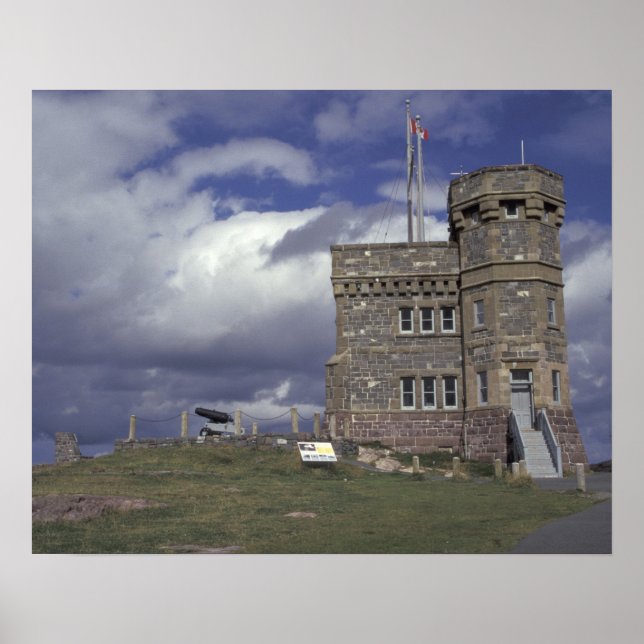 Poster América do Norte, Canadá, Terra Nova, Ruas. (Frente)