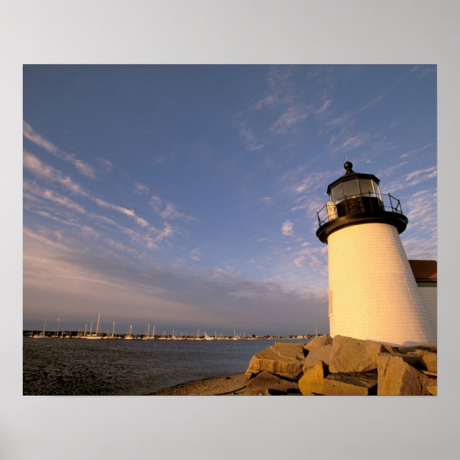 Pôster América do Norte, EUA, Massachusetts, Nantucket (Frente)