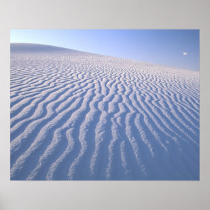 Pôster América do Norte, EUA, Novo México, Dunas de Areia