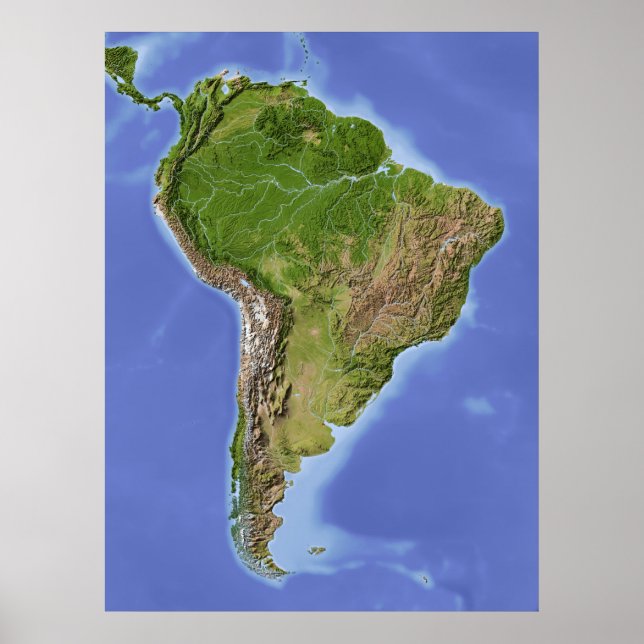 Poster América do Sul (Frente)