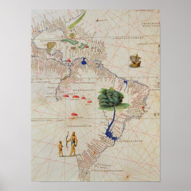 Pôster América do Sul (Frente)