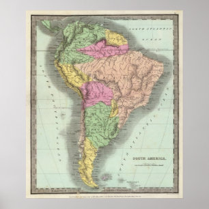 Pôster Ámérica do Sul 13