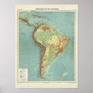 Pôster Ámérica do Sul 15
