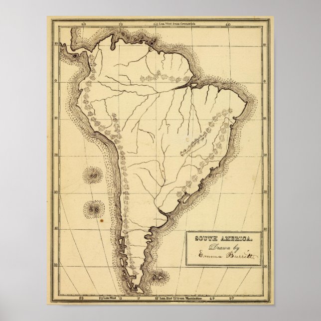 Poster América do Sul 3 (Frente)