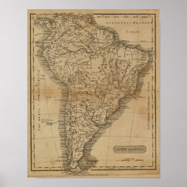 Pôster América do Sul 6 (Frente)