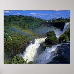 Pôster América do Sul; América Latina;Argentina; Brasil