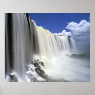 Pôster América do Sul, Brasil, Iguaçu, Cataratas do Iguaç
