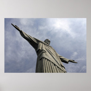 Poster América do Sul, Brasil, Rio de Janeiro. Cristo 3
